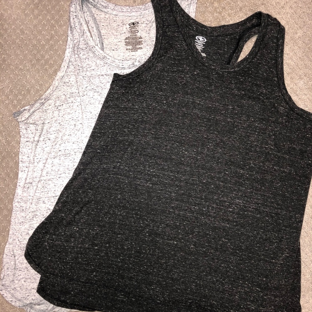 Athletic razorback tank tops